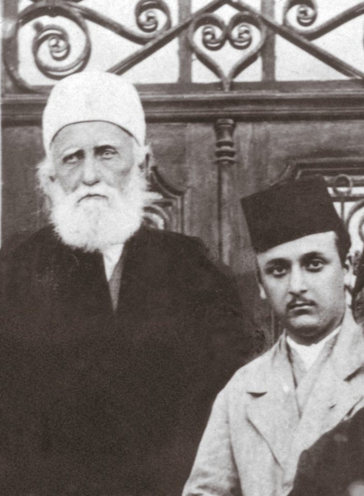 Shoghi Effendi avec Abdu'l Baha