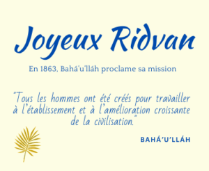 Fête de Ridvan 177