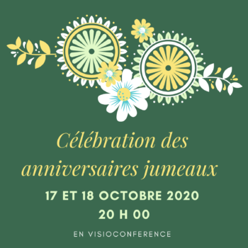 Célébration des anniversaires jumeaux