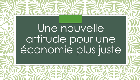 Une nouvelle attitude – soirée réflexion