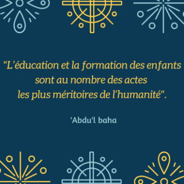 Causerie sur l’Education