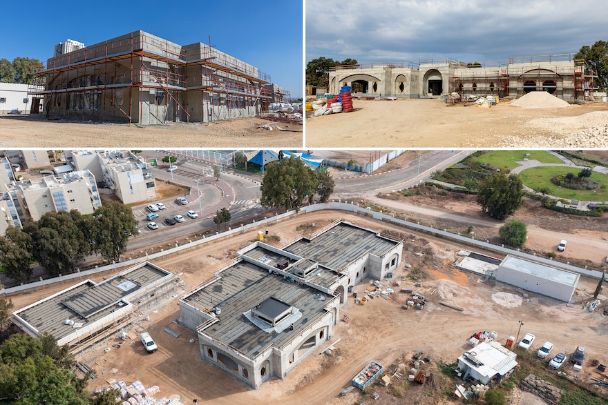 Maison des pélerins du mausolée en travaux