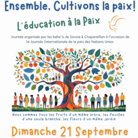 2025 Ensemble Cultivons la paix!